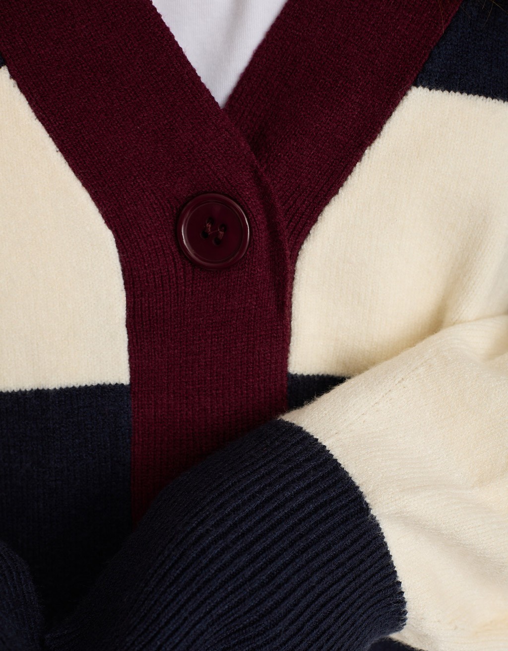 Cardigan Righe C'est La Vie