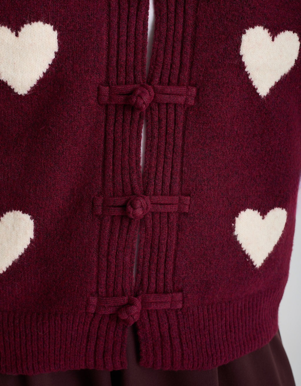 Cardigan Cuori Alamari