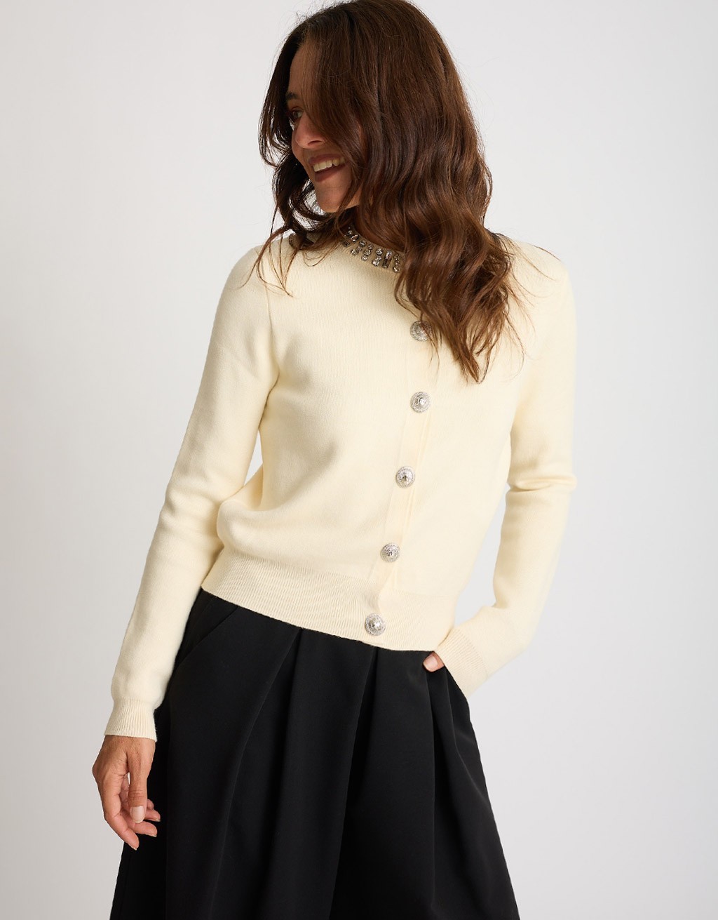 Cardigan Maglia Castoni