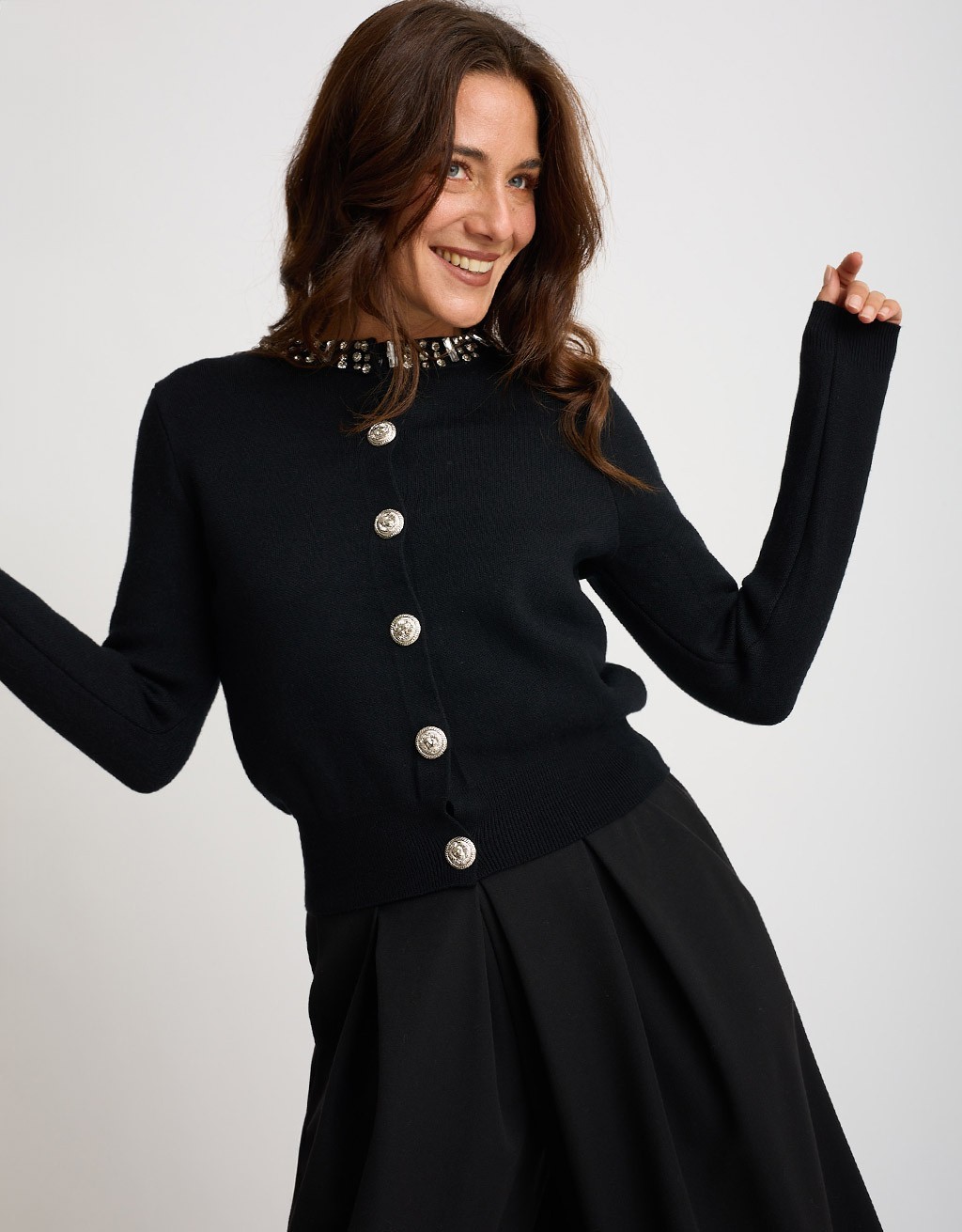 Cardigan Maglia Castoni