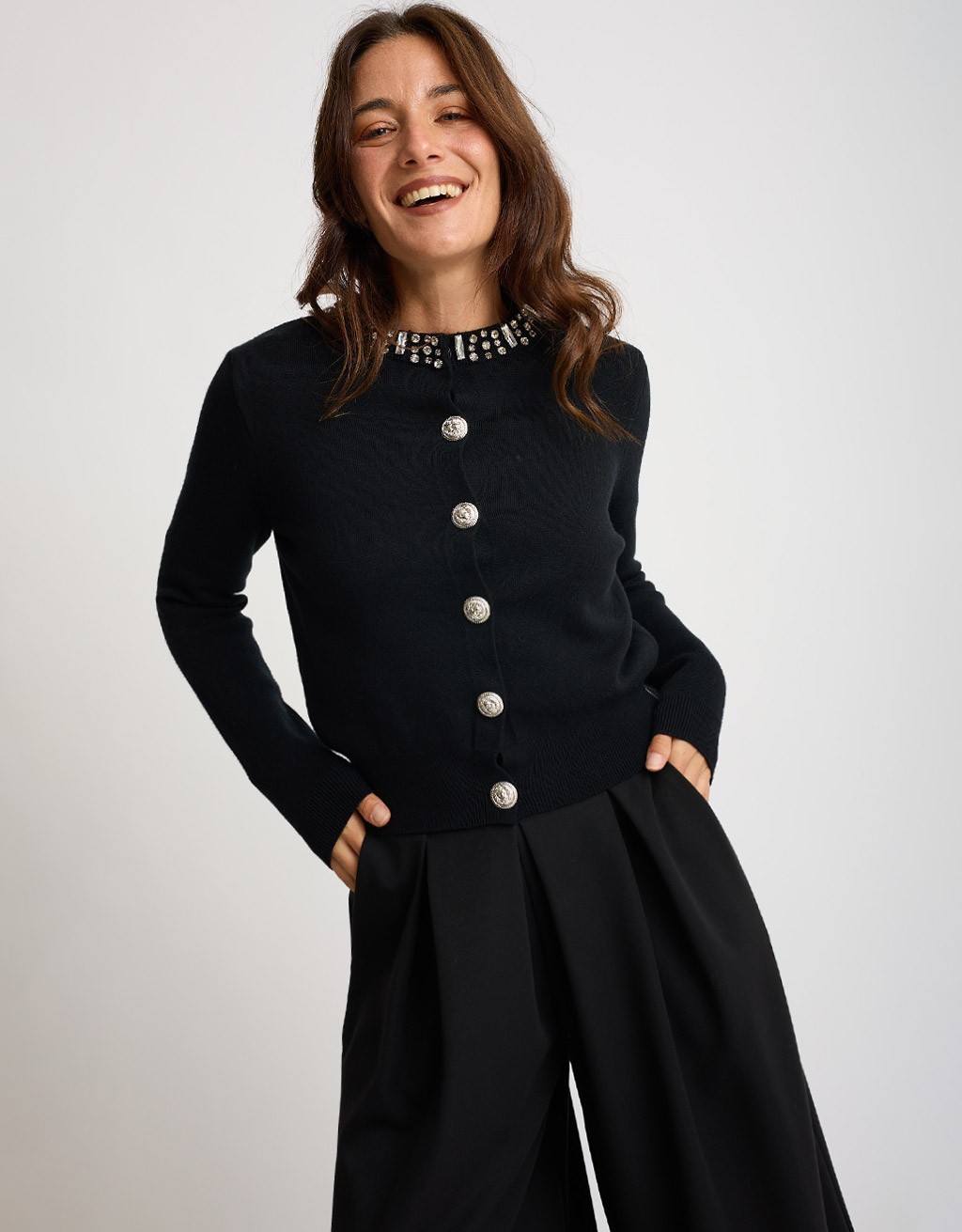 Cardigan Maglia Castoni