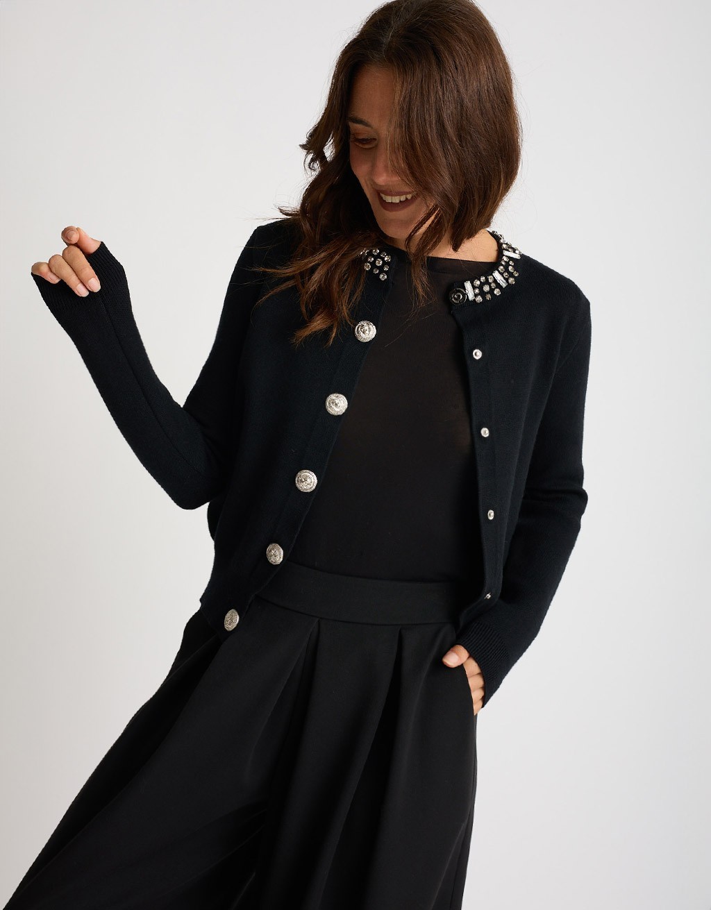 Cardigan Maglia Castoni