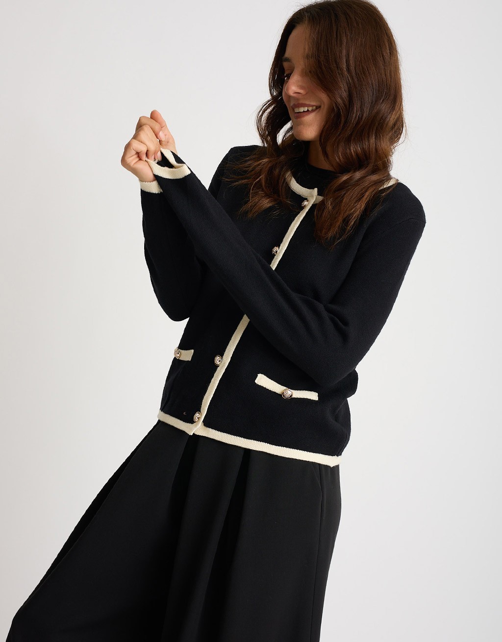 Cardigan Bicolore