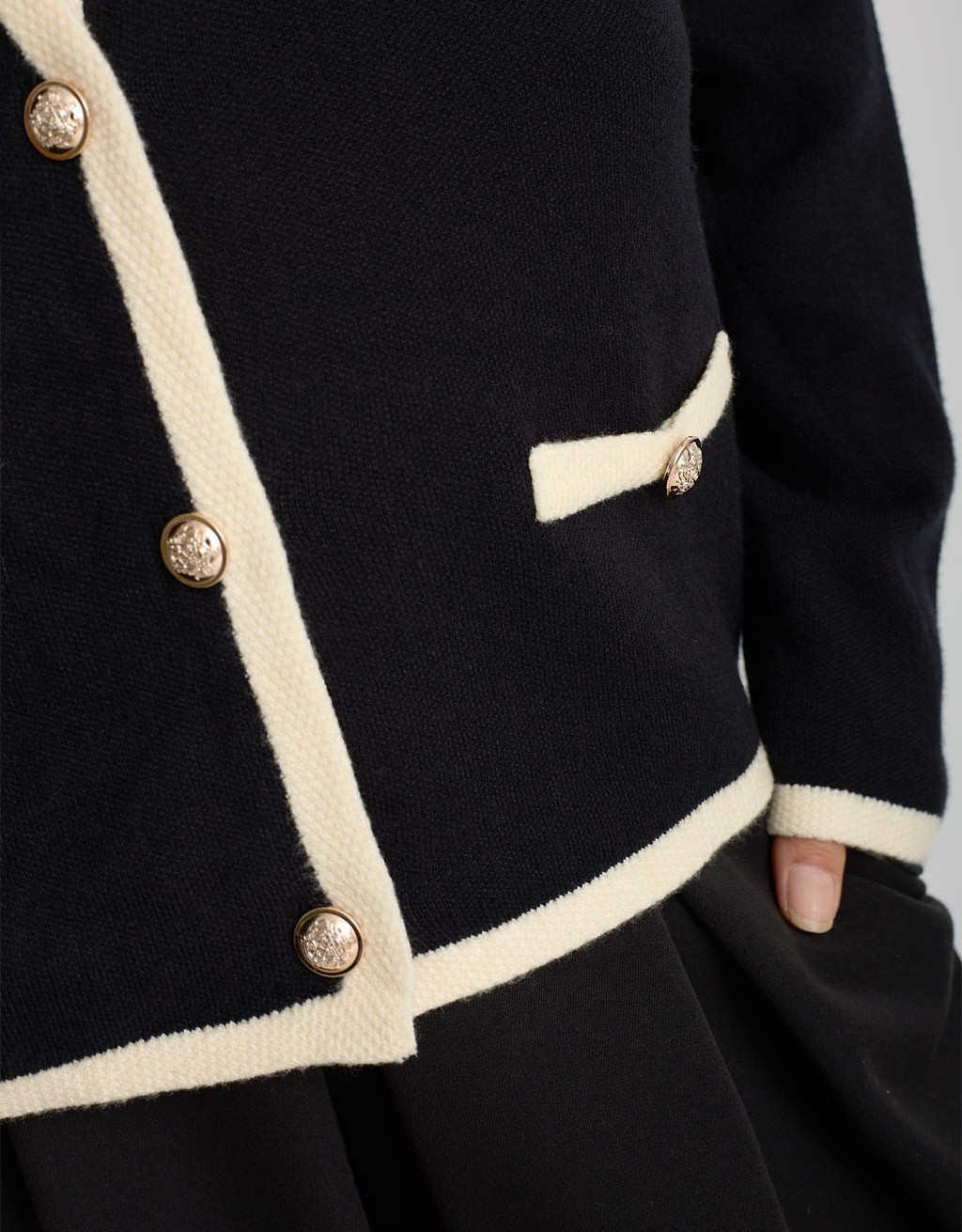 Cardigan Bicolore