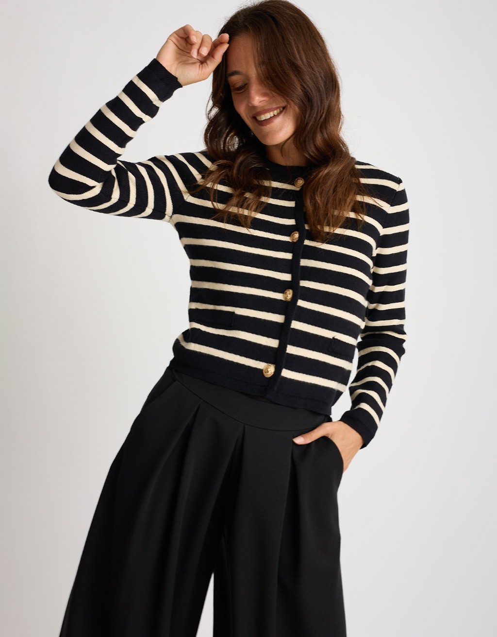Cardigan Righe