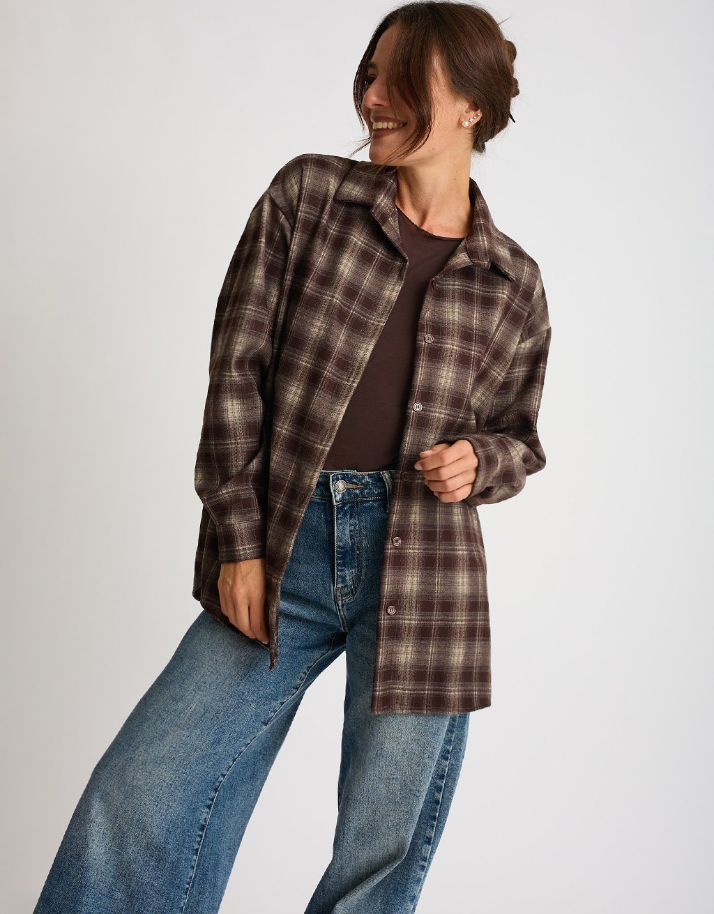 Camicia Quadri Frange
