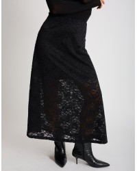 Gonna Pizzo Floccato
