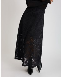 Gonna Pizzo Floccato