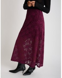 Gonna Pizzo Floccato
