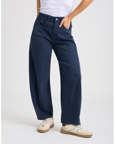 Pantalone Barrel Cotone