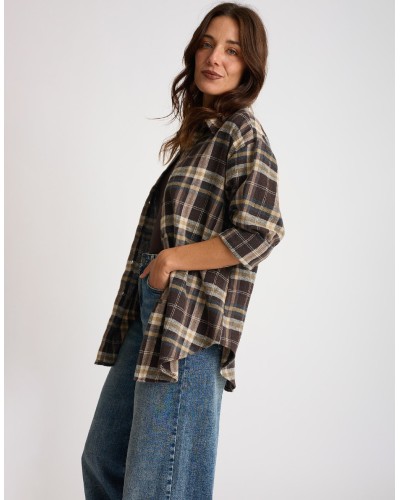 Camicia Quadro Panno