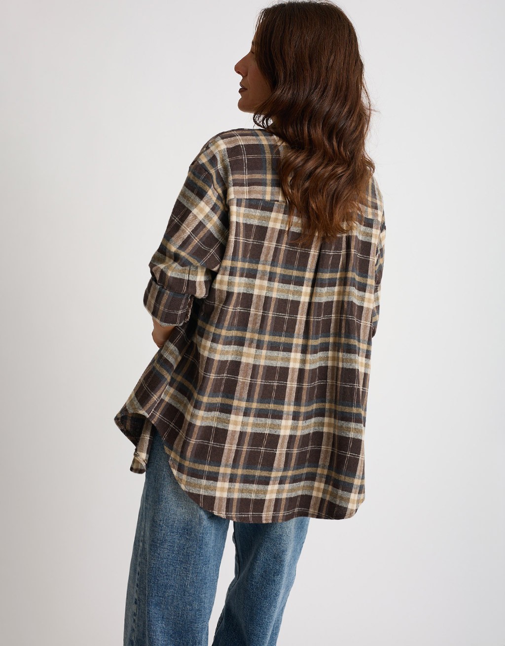 Camicia Quadro Panno