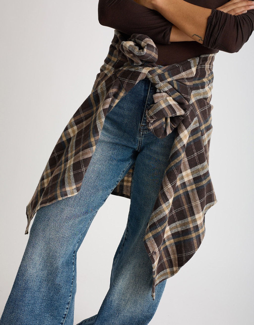 Camicia Quadro Panno