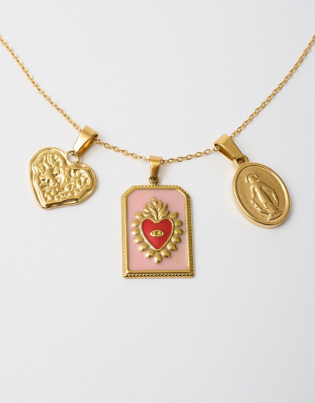 Set Tre Charm Sacro Cuore