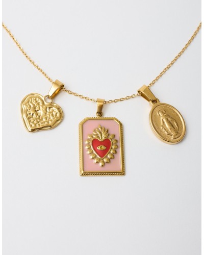 Set Tre Charm Sacro Cuore