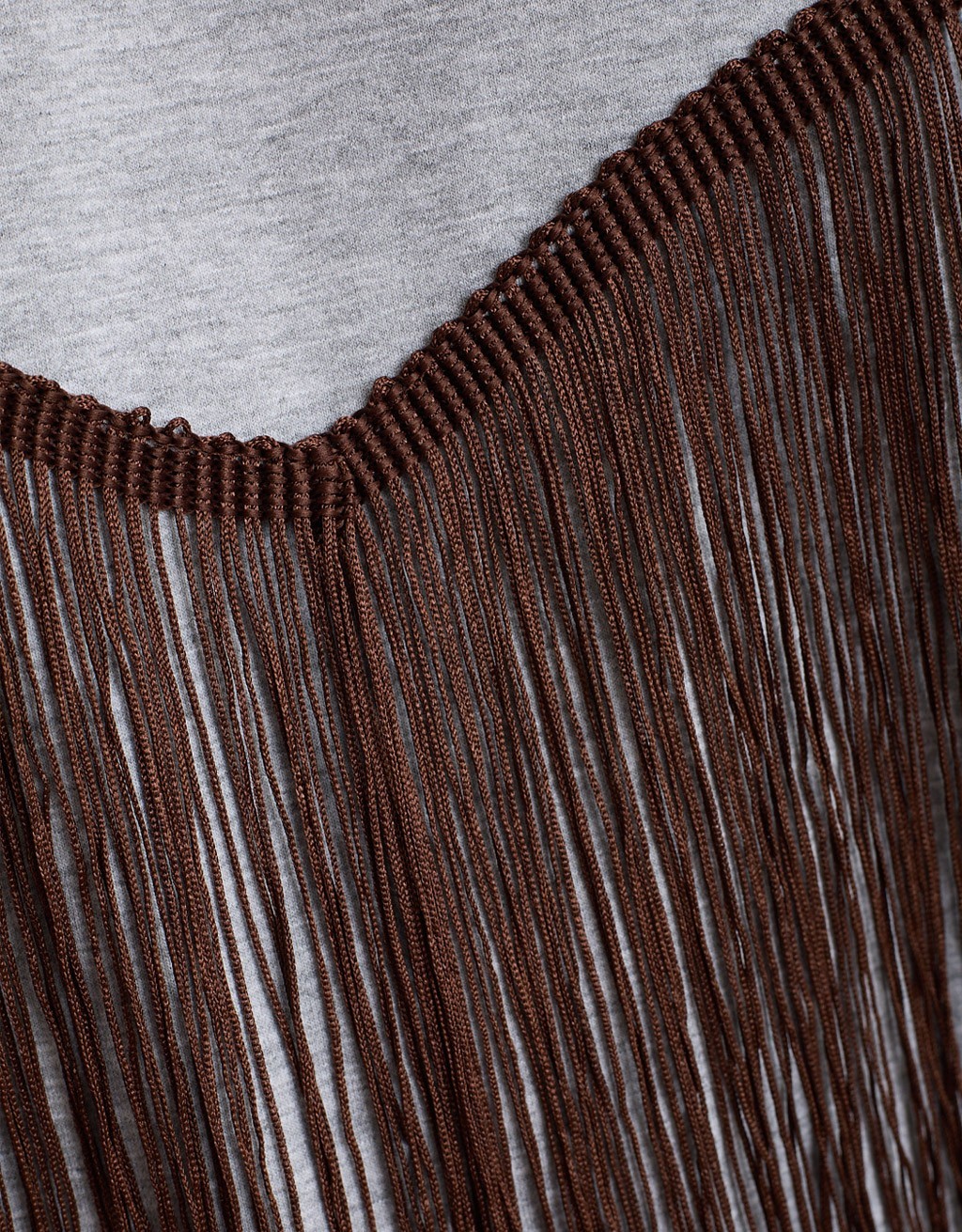 Maglietta Longsleeve Cotone Frange