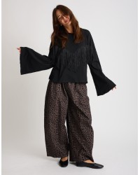 Maglietta Longsleeve Cotone Frange