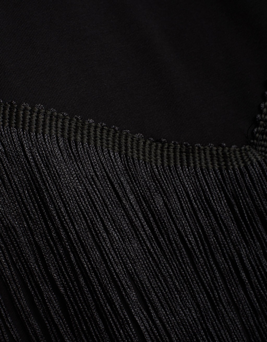 Maglietta Longsleeve Cotone Frange