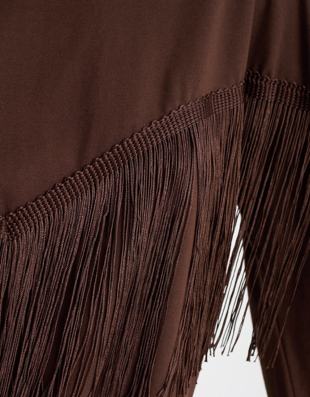Maglietta Longsleeve Cotone Frange