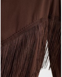 Maglietta Longsleeve Cotone Frange