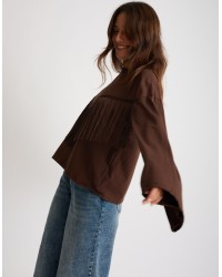 Maglietta Longsleeve Cotone Frange