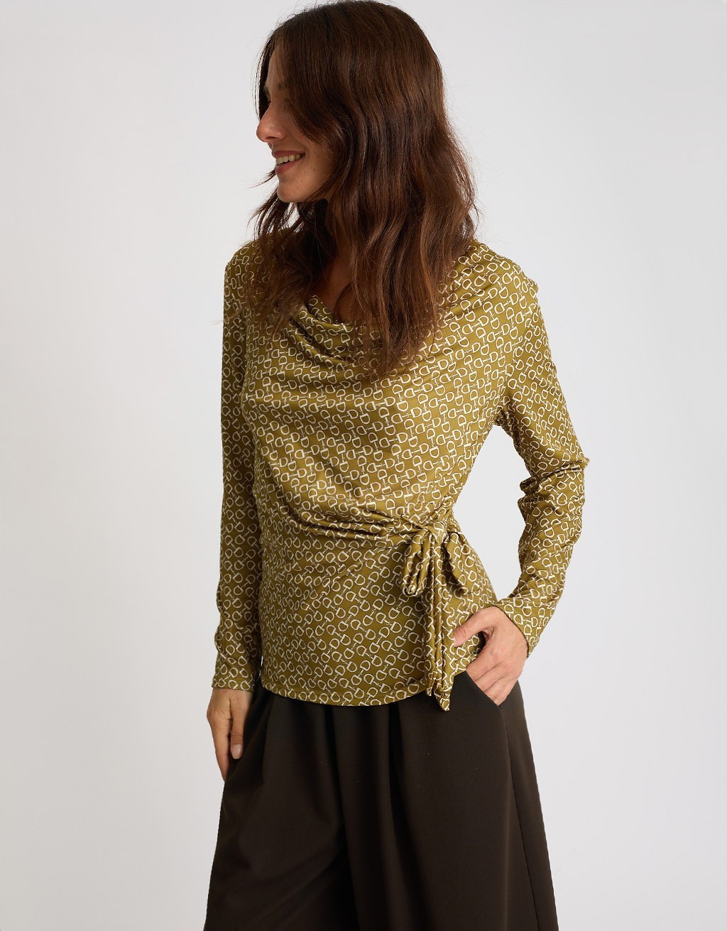 Maglietta Gronda Fiocco Fantasia